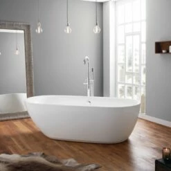 April Gloss Contemporary Freestanding Bath Tub 74001-1500B
