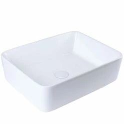 Astini Como 480x370 Square Counter Top Ceramic Basin TIS4225