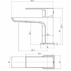 Astini Crane Mini Chrome Bathroom Basin & Bath Shower Mixer Tap Pack Set -HANSGROHE Shop astini crane mini chrome bathroom basin bath shower mixer tap pack set p52672 238997 image