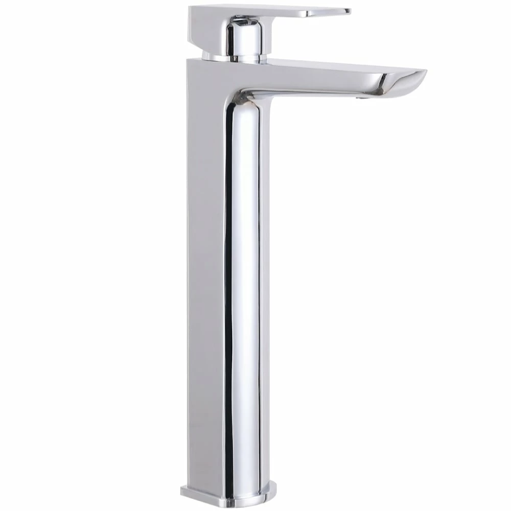 Astini Crane Tall Chrome Basin & Freestanding Bath Shower Mixer Tap Pack Set 2 Astini Crane Tall Chrome Basin & Freestanding Bath Shower Mixer Tap Pack Set - Image 2
