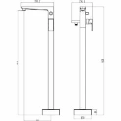 Astini Crane Tall Chrome Basin & Freestanding Bath Shower Mixer Tap Pack Set 8 Astini Crane Tall Chrome Basin & Freestanding Bath Shower Mixer Tap Pack Set -HANSGROHE Shop astini crane tall chrome basin freestanding bath shower mixer tap pack set p52683 239052 image