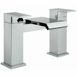 Astini Flat Waterfall Chrome Bath Mixer Tap