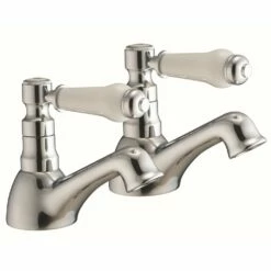 Astini Hampshire Chrome Twin Bath Taps