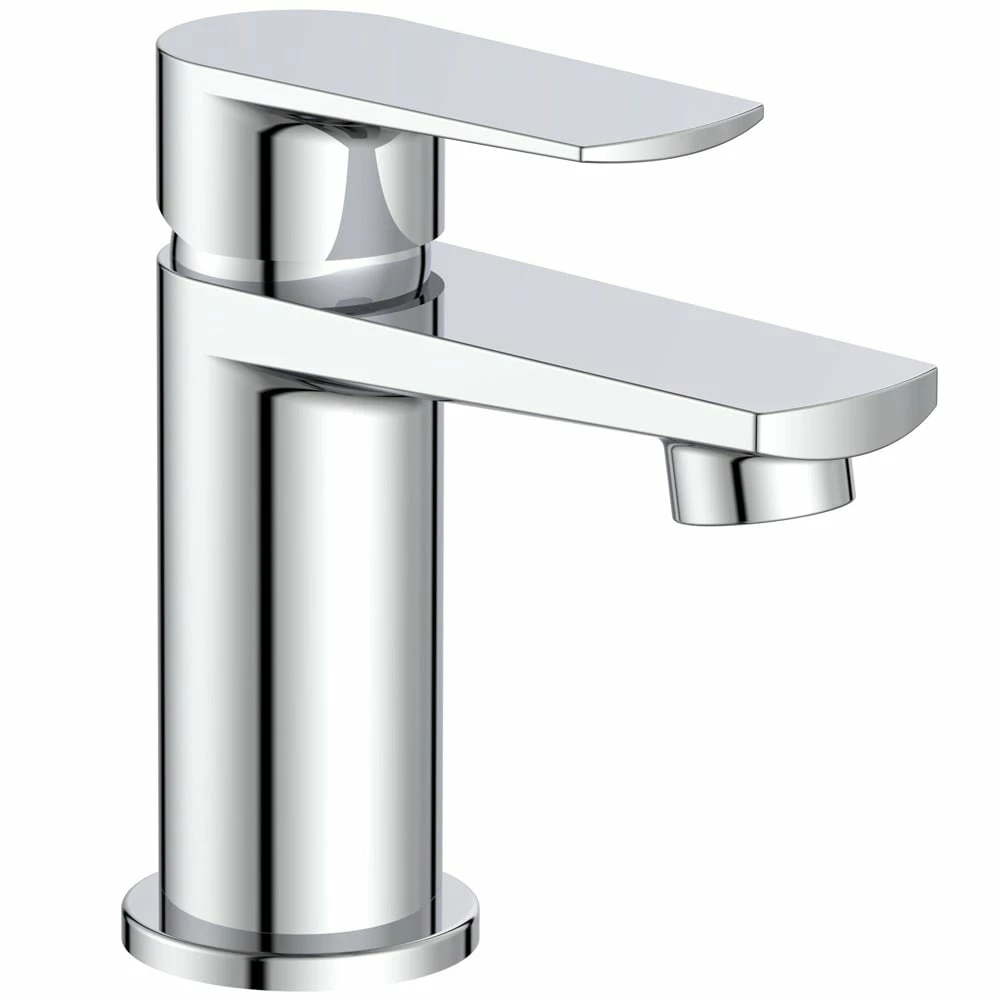 Astini Heron Mini Chrome Bathroom Basin & Bath Mixer Tap Pack Set 2 Astini Heron Mini Chrome Bathroom Basin & Bath Mixer Tap Pack Set - Image 2
