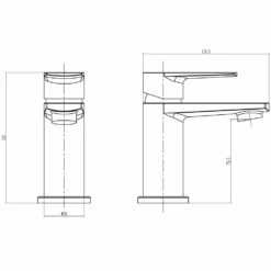 Astini Heron Mini Chrome Bathroom Basin & Bath Mixer Tap Pack Set 8 Astini Heron Mini Chrome Bathroom Basin & Bath Mixer Tap Pack Set -HANSGROHE Shop astini heron mini chrome bathroom basin bath mixer tap pack set p52457 237933 image