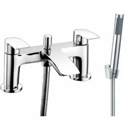 Astini Holyhead Round Chrome Bathroom Bath Shower Mixer Tap TIS5064