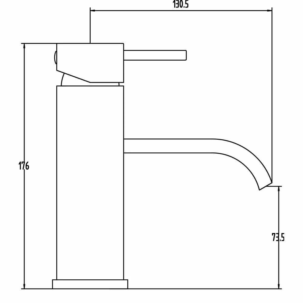 Astini Imex Chrome Bathroom Basin & Bath Shower Mixer Tap Pack Set 4 Astini Imex Chrome Bathroom Basin & Bath Shower Mixer Tap Pack Set - Image 4