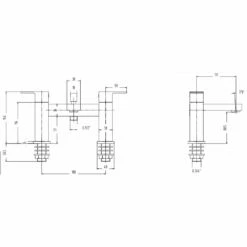 Astini Opah Chrome Bathroom Basin & Bath Shower Mixer Tap Pack Set -HANSGROHE Shop astini opah chrome bathroom basin bath shower mixer tap pack set p52474 238019 image