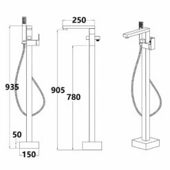 Astini Opah Chrome Bathroom Basin & Freestanding Bath Shower Mixer Tap Pack Set 8 Astini Opah Chrome Bathroom Basin & Freestanding Bath Shower Mixer Tap Pack Set -HANSGROHE Shop astini opah chrome bathroom basin freestanding bath shower mixer tap pack set p52472 238008 image
