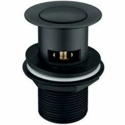 Astini Orca Black Click Clack Basin Waste Slotted TIS5071