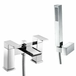 Astini Oval Waterfall Bath Shower Mixer Tap