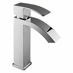 Astini Peak Chrome Single Lever Bathroom Basin Mixer Tap 11015L