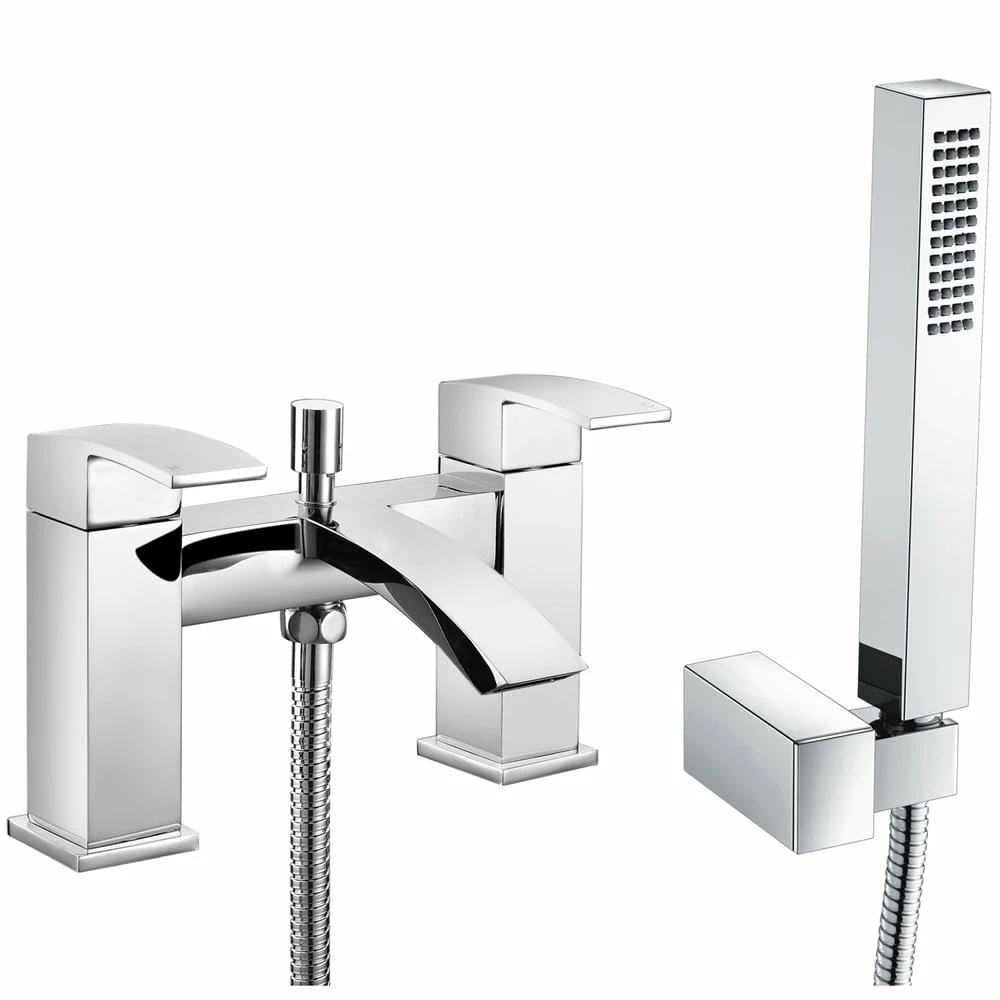 Astini Puffin Chrome Bathroom Basin & Bath Shower Mixer Tap Pack Set 3 Astini Puffin Chrome Bathroom Basin & Bath Shower Mixer Tap Pack Set - Image 3