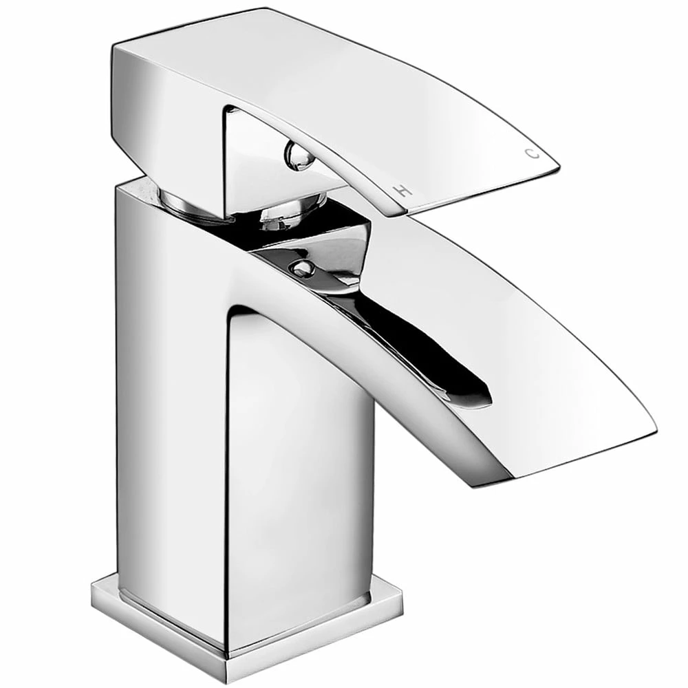 Astini Puffin Mini Chrome Bathroom Basin & Bath Mixer Tap Pack Set 2 Astini Puffin Mini Chrome Bathroom Basin & Bath Mixer Tap Pack Set - Image 2
