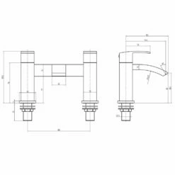 Astini Puffin Mini Chrome Bathroom Basin & Bath Mixer Tap Pack Set 7 Astini Puffin Mini Chrome Bathroom Basin & Bath Mixer Tap Pack Set -HANSGROHE Shop astini puffin mini chrome bathroom basin bath mixer tap pack set p52556 238423 image