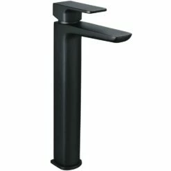 Astini Swansea Orca Black Mono Bathroom Basin Tap TIS5077