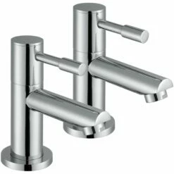 Astini Swift Chrome Twin Basin Taps