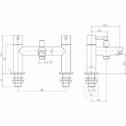 Astini Swift Tall Chrome Bathroom Basin & Bath Shower Mixer Tap Pack Set -HANSGROHE Shop astini swift tall chrome bathroom basin bath shower mixer tap pack set p52519 238243 image