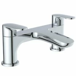 Astini Tapir Chrome Mono Bathroom Basin & Bath Mixer Tap Pack Set -HANSGROHE Shop astini tapir chrome mono bathroom basin bath mixer tap pack set p52581 238542 image