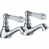 Astini Tenby Traditional Chrome Twin Basin Taps TIS5025