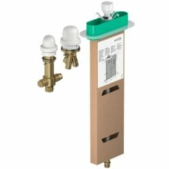 Axor Basic Set For 3-Hole Rim Mounted Single Lever Bath Mixer