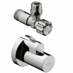 AXOR Chrome Angle Valve With Single Cover
