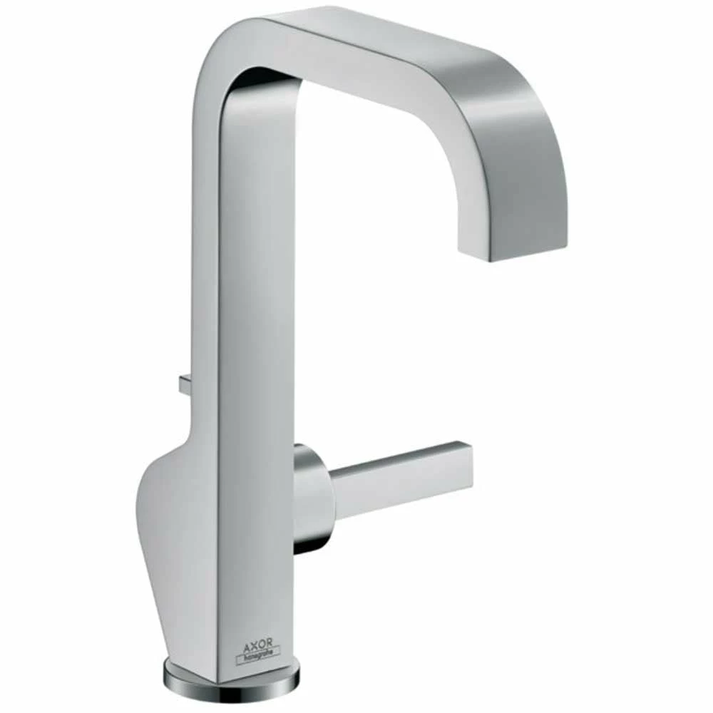AXOR Citterio Chrome Single Lever Pin Handle Basin Mixer 190 With Pop Up Waste 2 AXOR Citterio Chrome Single Lever Pin Handle Basin Mixer 190 With Pop Up Waste - Image 2