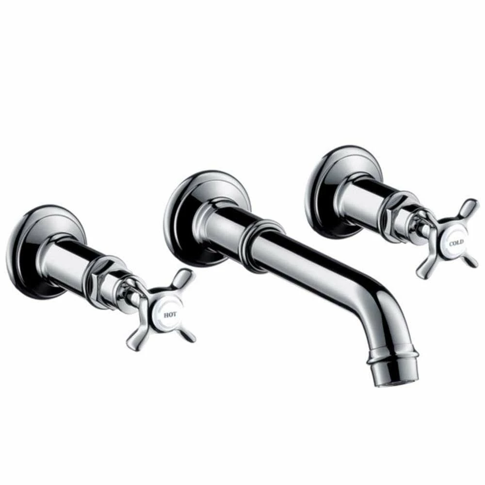AXOR Montreux Chrome Concealed Cross Handles Basin Mixer Tap 3 AXOR Montreux Chrome Concealed Cross Handles Basin Mixer Tap - Image 3