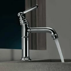 AXOR Montreux Chrome Single Lever Basin Mixer Tap 100 Without Waste
