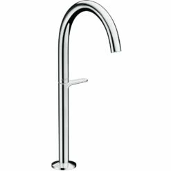 AXOR One Chrome Single Lever Basin Mixer Tap 260 With Push-Open-Waste Set
