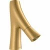 AXOR Starck Organic Brushed Brass Single Pillar Tap Without Waste