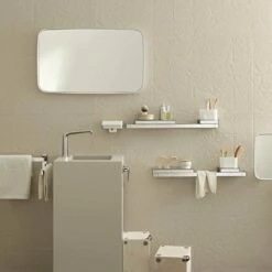 AXOR Universal Accessories Chrome Wall Mounted Rail Towel Holder 800mm -HANSGROHE Shop axor universal accessories chrome wall mounted rail towel holder 800mm p34576 167422 image