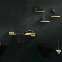 AXOR Universal Accessories Chrome Wall Mounted Rail Towel Holder 800mm -HANSGROHE Shop axor universal accessories chrome wall mounted rail towel holder 800mm p34576 167423 image