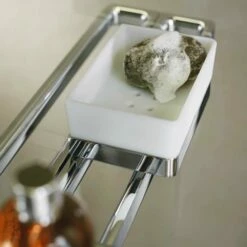 AXOR Universal Accessories Chrome Wall Mounted Rail Towel Holder 800mm -HANSGROHE Shop axor universal accessories chrome wall mounted rail towel holder 800mm p34576 167425 image