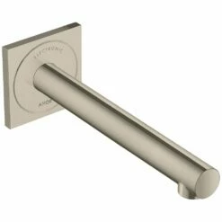 AXOR Uno Brushed Nickel Concealed Mains 230V Infrared Sensor Basin Tap 45111820
