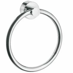 AXOR Uno Chrome Wall Mounted Towel Ring