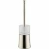 AXOR Uno Floor Standing Brushed Nickel Toilet Brush Holder