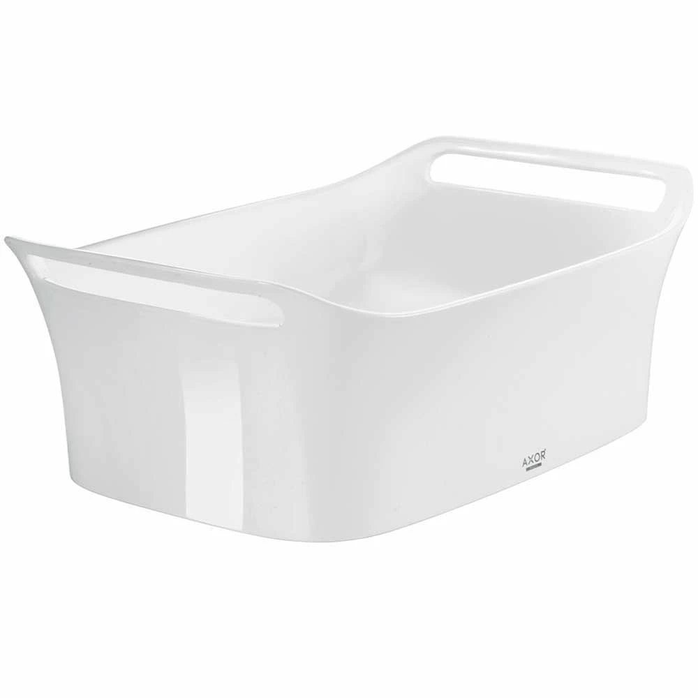 AXOR Urquiola 624X408 Alpin-White Wash Basin Bowl Deck Mounted 2 AXOR Urquiola 624X408 Alpin-White Wash Basin Bowl Deck Mounted - Image 2
