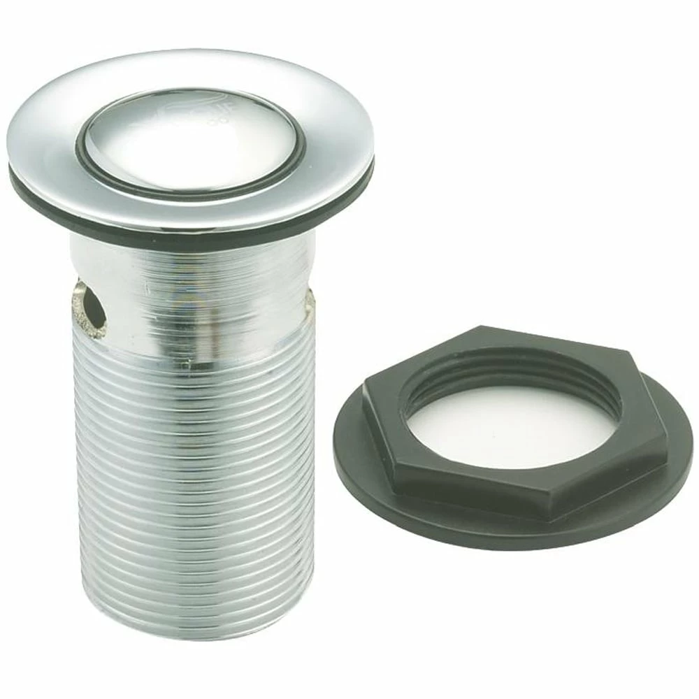 Deva Chrome 1.25" Slotted Press Top Basin Waste PTW300/017 1 Deva Chrome 1.25" Slotted Press Top Basin Waste PTW300/017