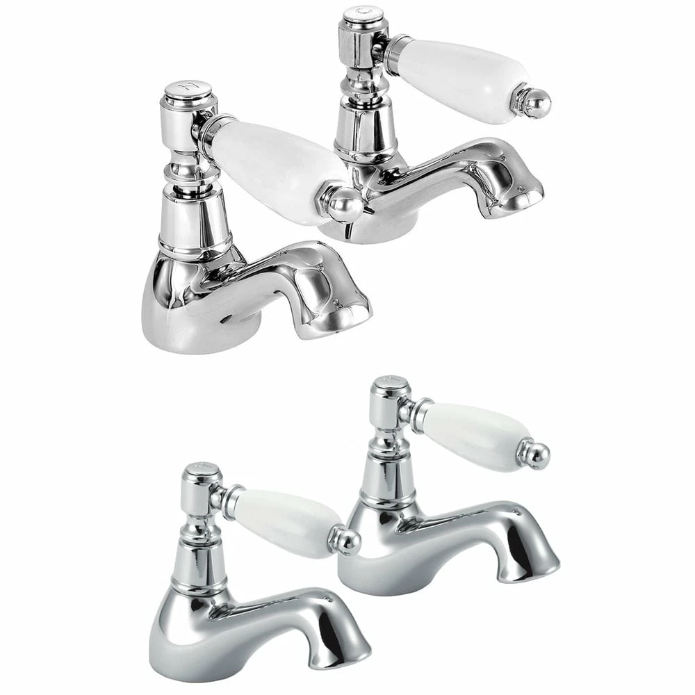 Deva Georgian Chrome Bath & Basin Taps Pack Set 1 Deva Georgian Chrome Bath & Basin Taps Pack Set