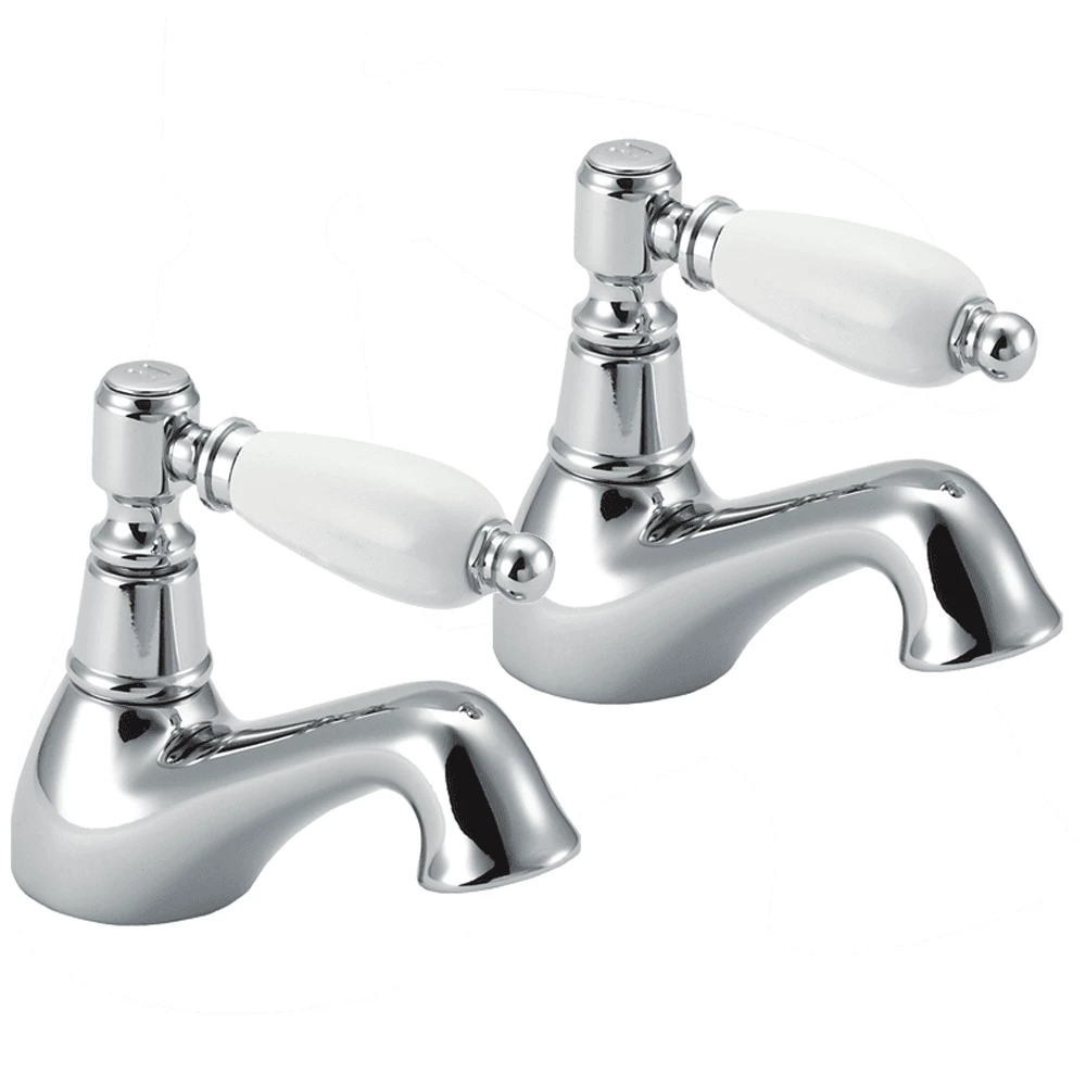 Deva Georgian Chrome Bath & Basin Taps Pack Set 2 Deva Georgian Chrome Bath & Basin Taps Pack Set - Image 2