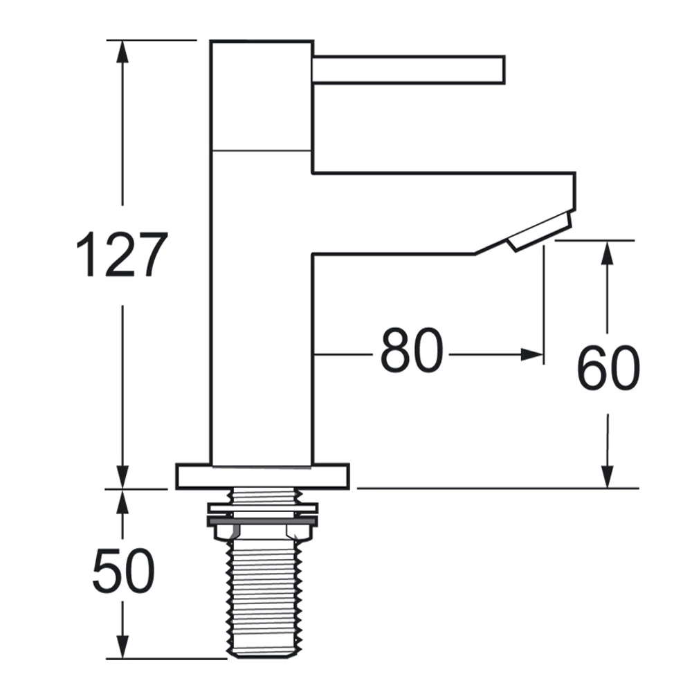 Deva Insignia Chrome Bathroom Bath Taps INS102 2 Deva Insignia Chrome Bathroom Bath Taps INS102 - Image 2