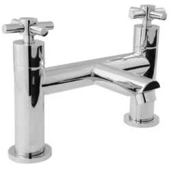 Deva Motif Chrome Deck Bath Mixer Tap MOT108