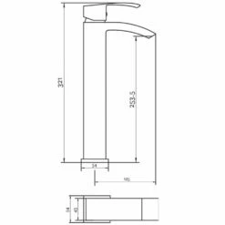 Deva Swoop MK2 Chrome Bath Filler & Basin Taps Pack Set -HANSGROHE Shop deva swoop mk2 chrome bath filler basin taps pack set p45465 218335 image
