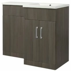 Elation Combination Bodega Grey L Shape WC Unit 29254N/402