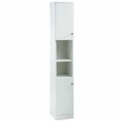 Elation Ikoma Gloss White Modern Floorstanding Tall Unit 29436N/000