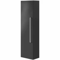 Elation Mito Charcoal Grey Modern Wall Hung Tall Unit 29516/533