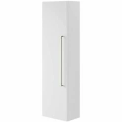 Elation Mito Matt Pearl Grey Modern Wall Hung Tall Unit 29516/456