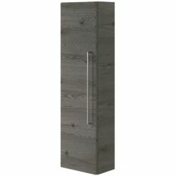 Elation Mito Textured Anthracite Modern Wall Hung Tall Unit 29516/295