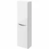 Elation Ome Gloss White Modern Wall Hung Tall Unit 29804/000
